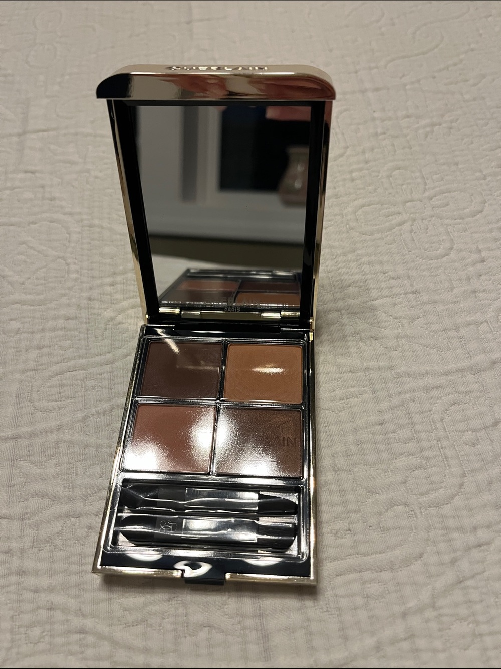 Guerlain Eyeshadow Quad in Ombtre G 258 Wild Nudes